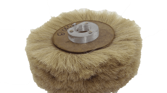 Cepillo de cerdas claras para paulina ideal para zapateros