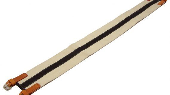 Cincha de lona con hebilla