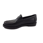 Mocasín clásico fondo de goma con vincha negro - Image 3