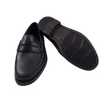 Mocasín clásico fondo de goma con vincha negro - Image 2