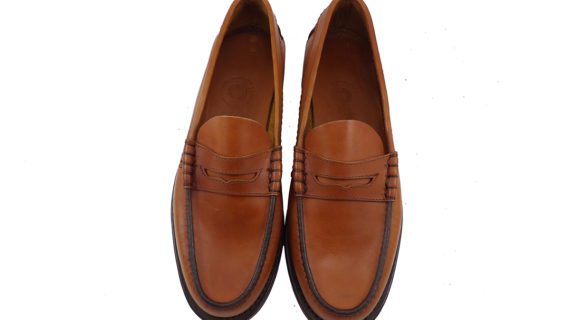 Mocasín clásico doble suela con vincha suela