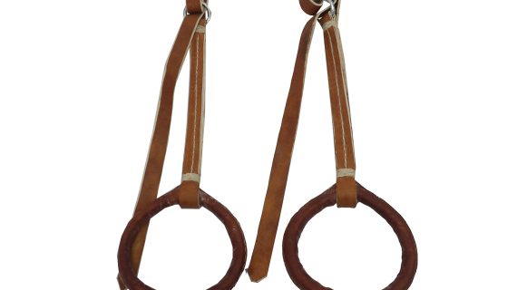 Estribos chaqueños de cuero crudo sin refuerzo