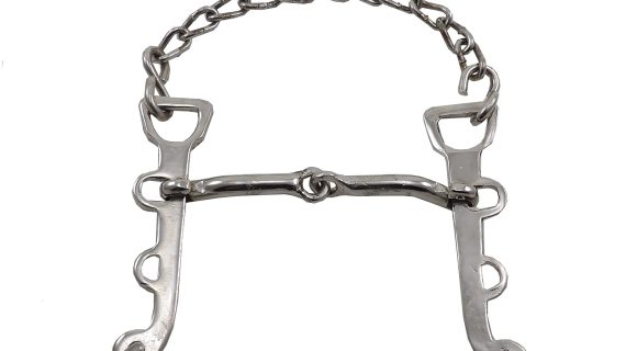 Freno filete articulado de hierro niquelado