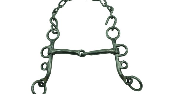 Freno filete mojarrita de hierro pulido pata 13