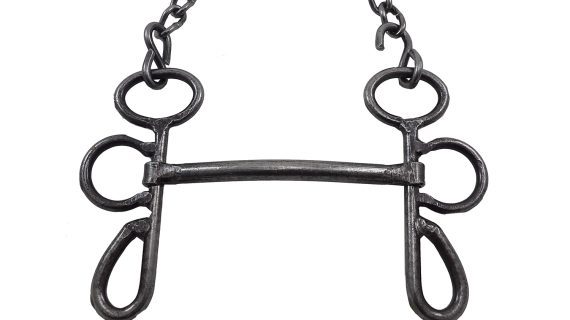 Freno recto de hierro pulido para sulky