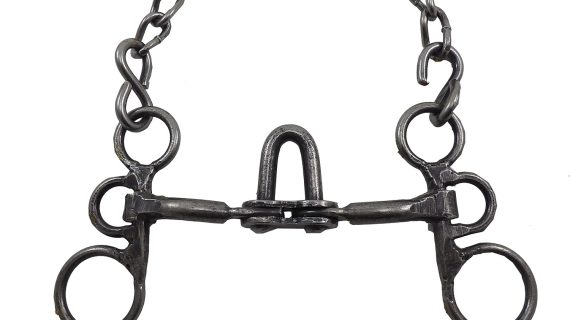 Freno puente marroco de hierro pulido