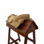 Recado paletero de cuero crudo borren alto con accionera y encimera - Image 6