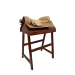 Recado paletero de cuero crudo borren alto con accionera y encimera - Image 5