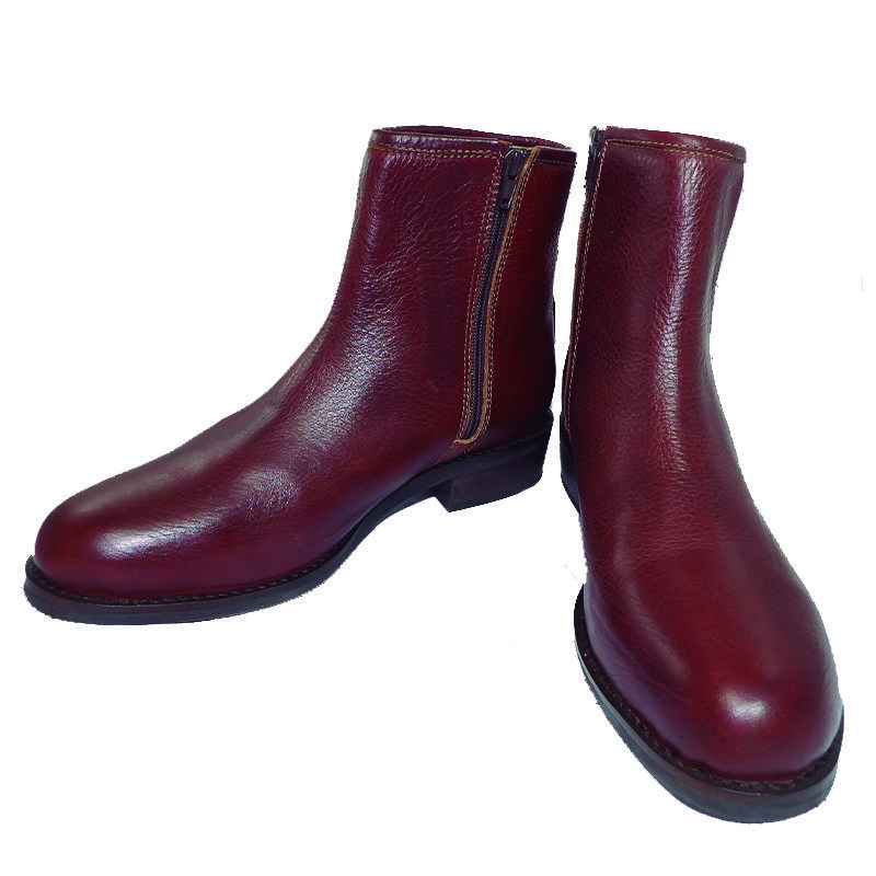 Bota de hombre de cuero de Bufalo marrón - Crespo