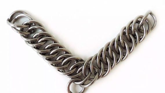 Barbada de acero inoxidable doble