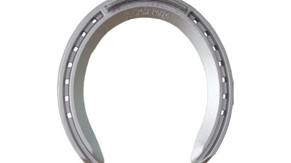 Herradura de aluminio inserto 5 mm mano por par