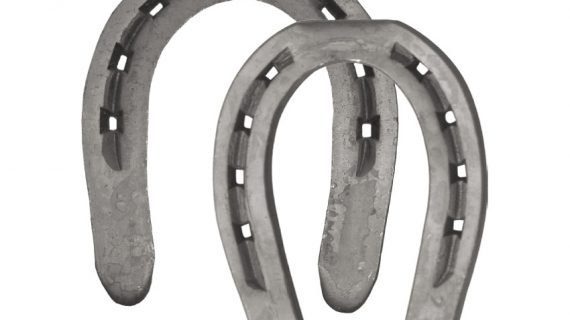 Herradura de hierro mula por juego