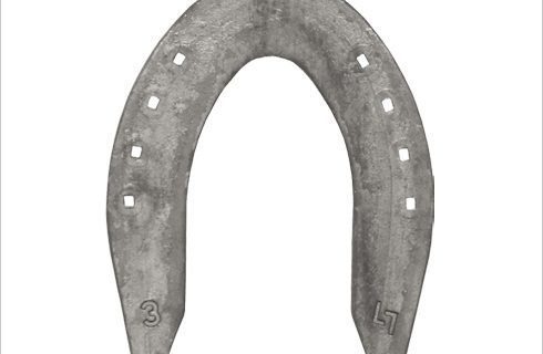 Herradura de hierro para rayar por par
