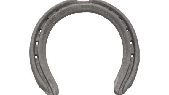 Herradura de hierro vareo mano c/clip por par