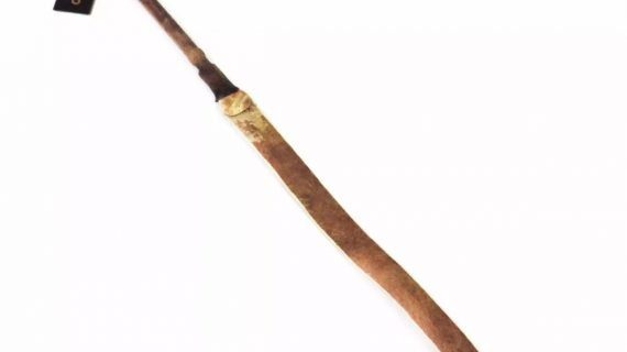 Rebenque cola especial de cuero crudo