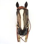 Cabezada y riendas de suela natural pesada - Image 2