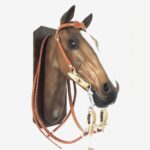 Cabezada y riendas de suela natural pesada