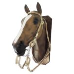 Cabezada y riendas de cuero crudo doble - Image 3