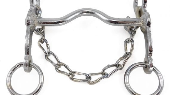 Freno medio puente de hierro niquelado pata 10