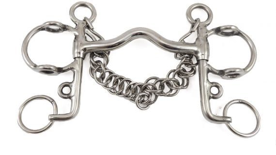 Freno pelham levantador medio puente pata corta de acero inoxidable