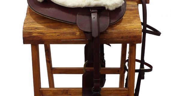 Montura endurance completa pellón blanco