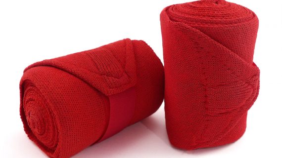 Vendas algodón con abrojo por par