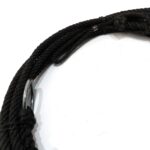 Lazo de hilo negro retorcido - Image 2