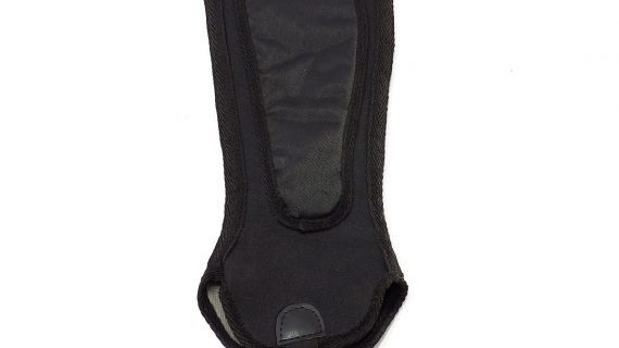 Polainas de tela doble con cierre