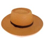 Sombrero pampa panamá ala 8 tostado - Image 3