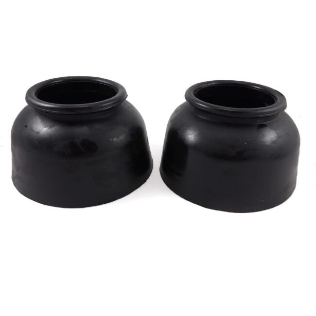 Campana de goma negra grande - Image 2