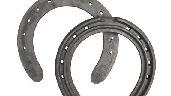 Herradura de hierro filete mano o pata c/clip por par