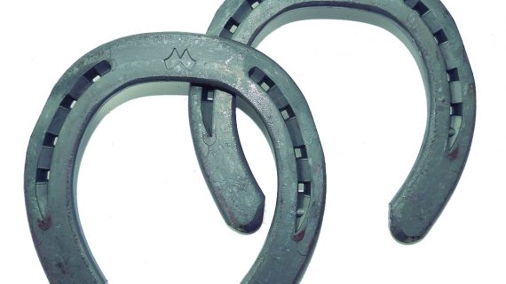 Herradura de hierro libero c/clip en cuartos mano o pata por par