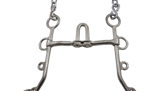 Freno puente de hierro niquelado pata 16