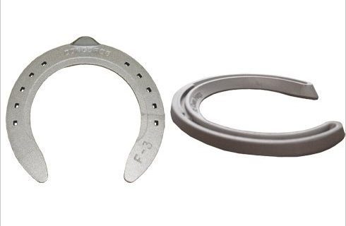 Herradura de aluminio concorde elevada de talón mano 2° o pata 2° y 3° por par