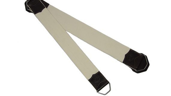 Juego de cincha y sobrecincha de galón con tapa de suela marrón