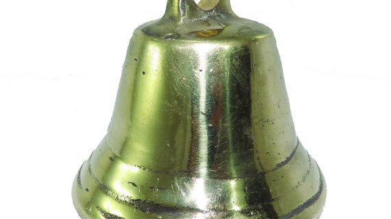 Campanita Mediana de Bronce Pulido