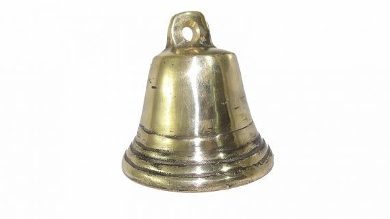 Campanita Grande de Bronce Pulido