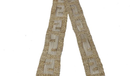 Juego de cincha y sobrecincha de piolín con tiento