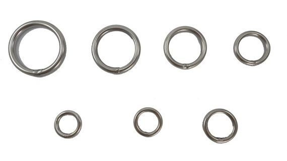 Argolla de acero inoxidable para talabarteria