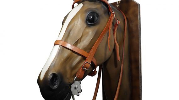 Cabezada y riendas de suela simple con remaches