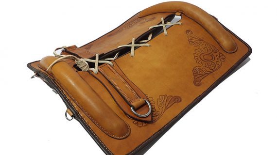 Recado victoria con accioneras color suela