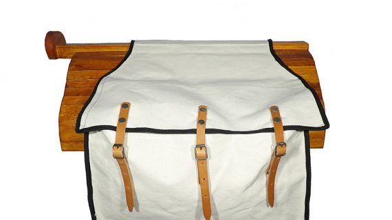 Alforja de lona simple grande