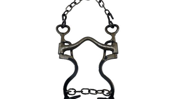 Freno de hierro pulido pata 5 puente bajo