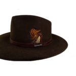 Sombrero australiano flexil marrón - Image 3