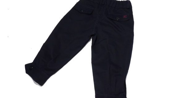 Bombacha de gabardina azul para niños