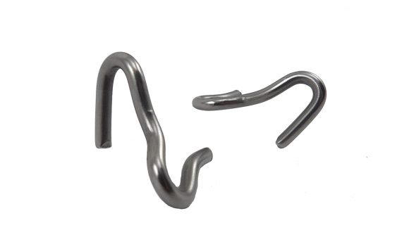 Ganchos para barbada de acero inoxidable