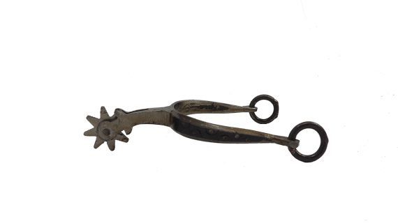Espuelas de hierro pulido modelo criolla argentina