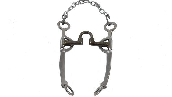 Freno de acero inoxidable y hierro pata recta cuatro movimientos