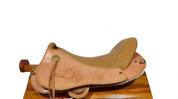 Montura cuarto de milla eva color óxido