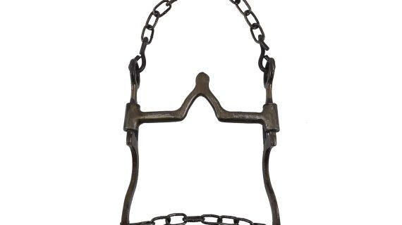 Freno de hierro pulido pata 5 catedral fijo